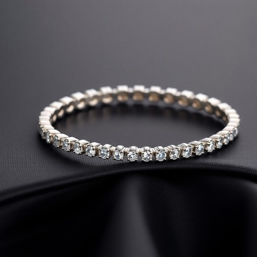 Halo Cuff Bracelet — 925 sterling silver bracelets